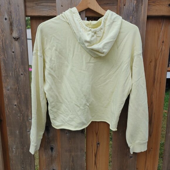 FUN PELOTON Hooded Sweatshirt Women's Size Small Rolled Up Hem - Picture 5 of 7